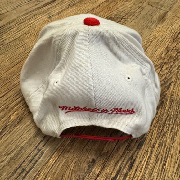 Preowned Houston Rockets Mitchell & Ness Ball Cap Hat NBA Basketball OSFM - Picture 2 of 5